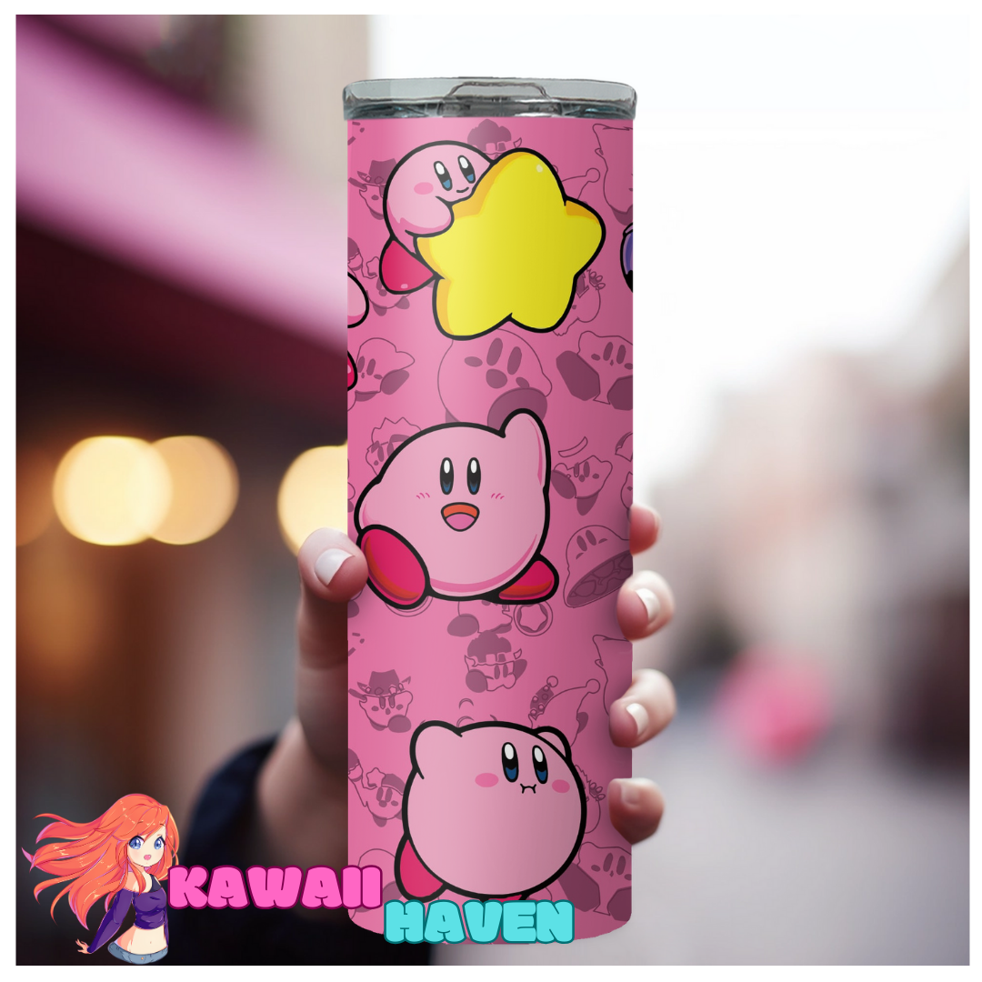 Kirby - Ready to Battle Kirby 20oz Tumbler