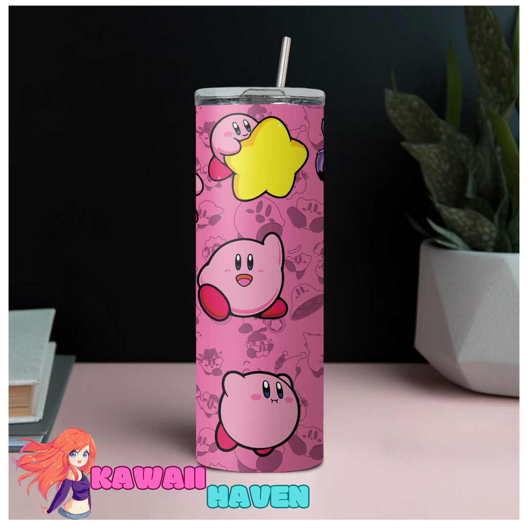 Kirby - Ready to Battle Kirby 20oz Tumbler