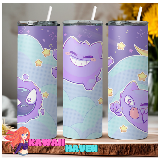 Pokemon - Ghost Pokémon Stained Glass Tumbler