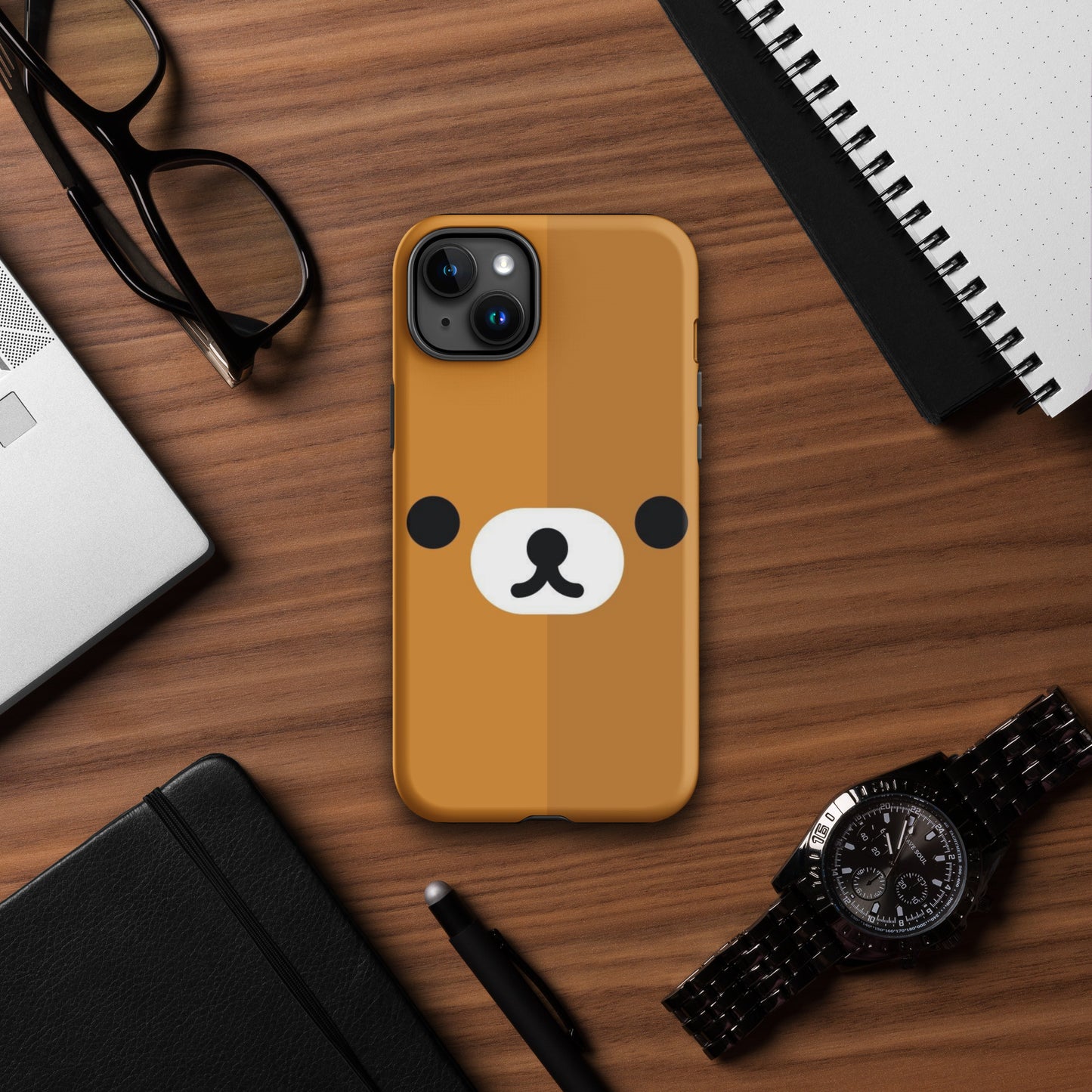 Kawaii - Bear Peeking Tough Case for iPhone®