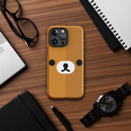 Kawaii - Bear Peeking Tough Case for iPhone®