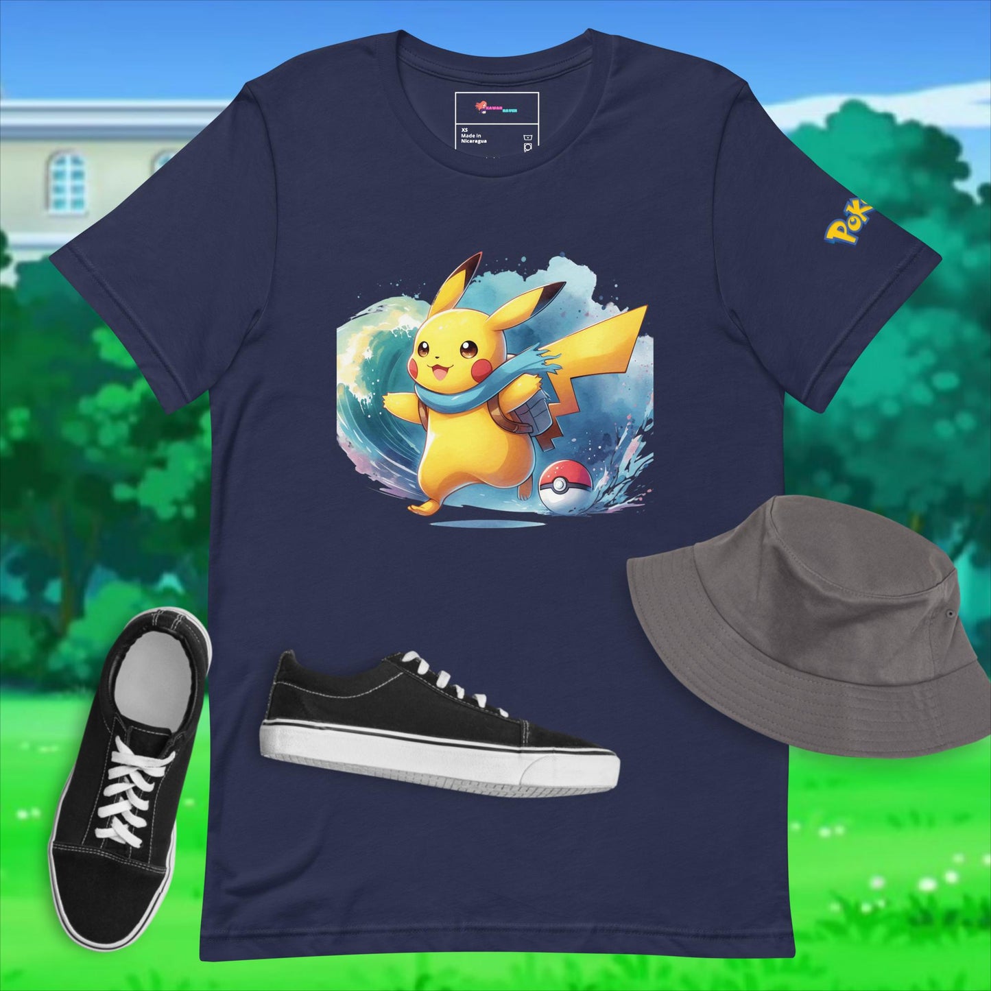 Pokémon - Traveling Pikachu T-Shirt